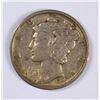 Image 1 : 1931-D MERCURY DIME, XF/AU ORIGINAL