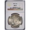 Image 1 : 1890-S MORGAN DOLLAR NGC MS-62