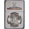 Image 1 : 1891-S MORGAN DOLLAR NGC MS-61