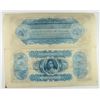 Image 2 : UNCUT SHEET OF ($1 & $3) SAVINGS BANK OF INDIANA CH CU
