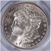 Image 2 : 1884-0 MORGAN SILVER DOLLAR, PCGS MS-63   WHITE!