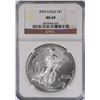 Image 1 : 2003 AMERICAN SILVER EAGLE NGC MS-69!