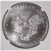 Image 3 : 2009 AMERICAN SILVER EAGLE NGC MS-69!