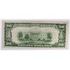 Image 2 : 1928 $20 FEDERAL RESERVE NOTE (REDEEMABLE IN GOLD)