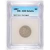 Image 1 : 1887 V-NICKEL ICG GOOD-4 DETAILS