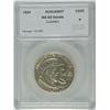 Image 1 : 1924 HUGUENOT COMMEN HALF DOLLAR SEGS MS-60 DETAILS