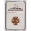 Image 1 : 1946 LINCOLN CENT, NGC MS-66 RED