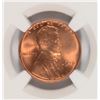Image 2 : 1946 LINCOLN CENT, NGC MS-66 RED