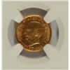 Image 2 : 1917 MCKINLEY GOLD DOLLAR NGC MS64, CHERRY, LOOKS MS65+