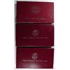 Image 1 : 1983/84 OLYMPIC Pf COMM. SILVER DOLLAR SET & ( 2) 1988  Pf COMM. SILVER DOLLARS