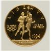 Image 2 : 1984 $10 PROOF GOLD COMMEN (OLYMPICS) NGC PF-69 UC