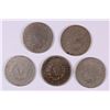 Image 2 : (5) 1891 V-NICKELS