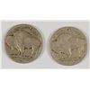 Image 2 : LOT OF ( 2 ) 1918-S BUFFALO NICKELS: ( 1 ) VG & ( 1 )VG/F