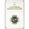 Image 1 : 1954 JEFFERSON NICKEL, NGC PROOF-69!