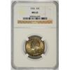 Image 1 : 1932 WASHINGTON QUARTER, NGC MS-63  NICE ORIGINAL TONING
