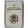 Image 1 : 1939-D WASHINGTON QUARTER, NGC  MS-65 GEM