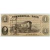 1858 $1 COMMERICAL BANK (INDIANA)