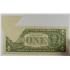 Image 2 : 1985 $1 FEDERAL RESERVE NOTE (MAJOR MINT ERROR-BUTTERFLY FOLD) RARE
