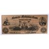 1858 $3 FARMERS & MECHANICS BANK (CANNELTON, IN)