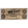 Image 1 : 1853 $5 STATE STOCK SECURTY BANK (NEWPORT, IN)