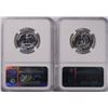 Image 2 : ( 2 ) 1963 WASHINGTON QUARTERS, NGC PROOF-66