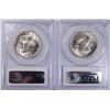 Image 2 : ( 2 ) 1955 FRANKLIN HALF DOLLARS,  PCGS MS-64