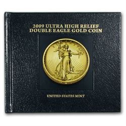 2009 Ultra High Relief Double Eagle Gold Coin Book