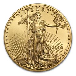 2014 1 oz Gold American Eagle BU