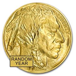 1 oz Gold Buffalo BU (Random Year)