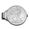 Image 1 : 2014 1 oz Silver Eagle Money Clip (Sterling Silver Polished)