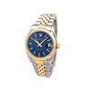 Image 1 : 31mm Midsize Rolex 18k Gold & Stainless Steel Oyster Perpetual Datejust Watch. Blue Dial. 18K Yellow