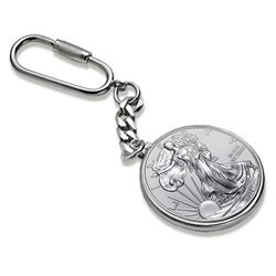 2014 1 oz Silver American Eagle Key Ring