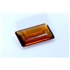 Image 1 : 54 ct & up Mandarin Citrine Emerald  Cut