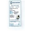 Image 3 : ONE TRILLION CUT DIAMOND 0.60CT, ONE NATURAL SAPPHIRE 1.50CT