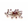 Image 1 : Sterling Silver .925 Garnet Pendant ctw