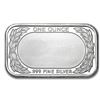 Image 2 : 1 oz American Flag Design Silver Bar .999 Fine