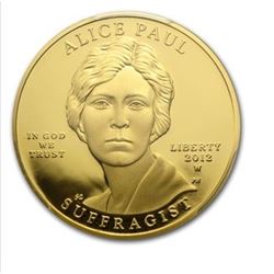 2012-W 1/2 oz Proof Gold Alice Paul PCGS PR-69 DCAM First Strike