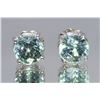 Image 1 : 1.00ctw Paraiba Stud Earring