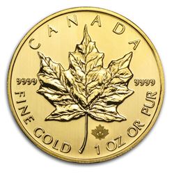 2014 Canada 1 oz Gold Maple Leaf BU