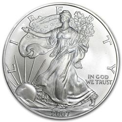 2007 1 oz Silver American Eagle BU