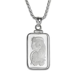 5 gram Silver - Pamp Suisse Fortuna Pendant (w/Chain)