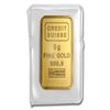 Image 1 : 5 gram Statue of Liberty Credit Suisse Gold Bar .9999 Fine