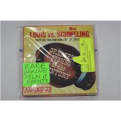 RARE BOXING FILM OF FIGHTS (LOUIS VS. SCHEMLING