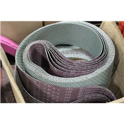 BOX OF BELT SANDPAPER