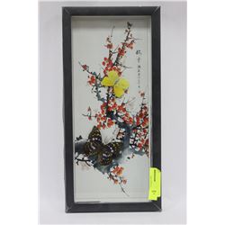 FRAMED BUTTERFLY DISPLAY X10