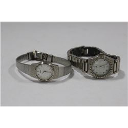 PAIR OF LADIES WATCHES INCL. SEIKO QUARTZ