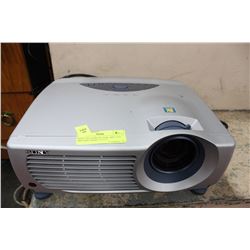 SONY SVGA PROJECTOR. ABT 1350 HRS.ORIG.MSRP:US3550