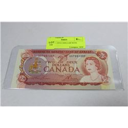 GEM UNC 1974 2 DOLLAR NOTE