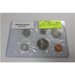 1968 ROYAL CAD MINT ORIGINAL PROOF SET