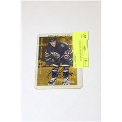 PAUL COMRIE SIGNED HOCKEY CARD